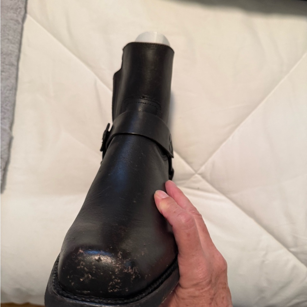 Frye Conway Harness Bootie; Antique Black Brand New - Wrapped in box